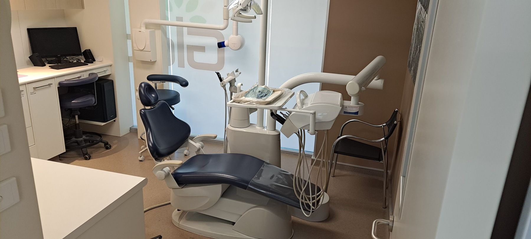 Treatment room at Glebe Park Dental, Canberra City